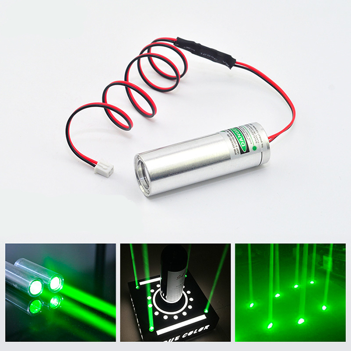 녹색 thick laser beam stage laser 532nm 50mw green laser module Decorative lights - Click Image to Close